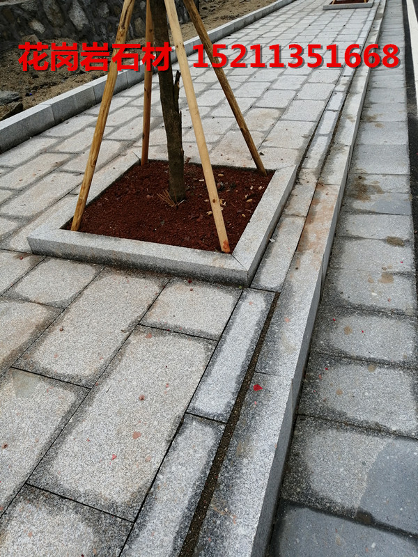 湖南岳阳芝麻白火烧板,花岗岩地铺火烧板,荔枝面白麻石材