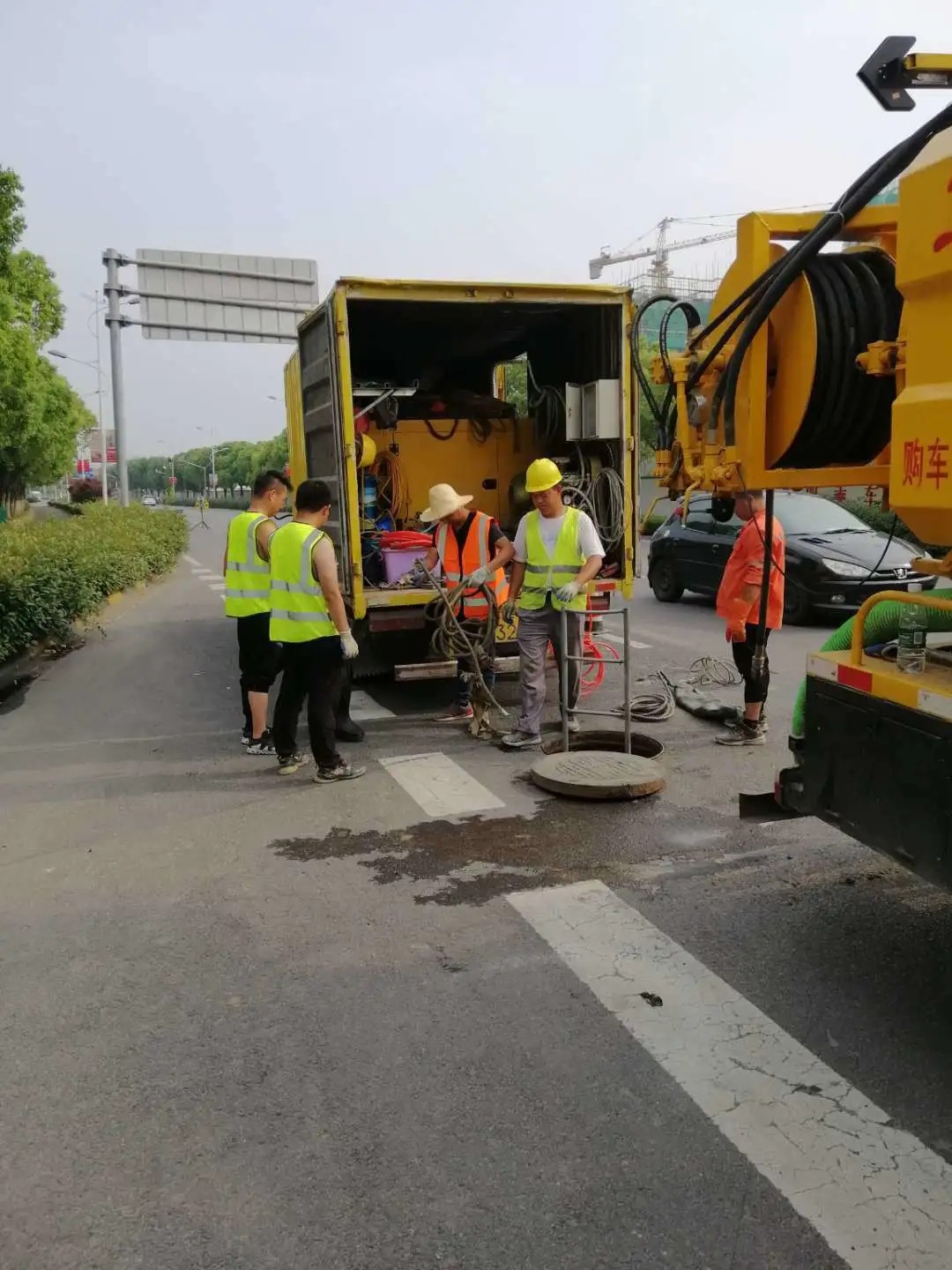 上海市政管网检测，上海CCTV管道检测，上海代办排水证