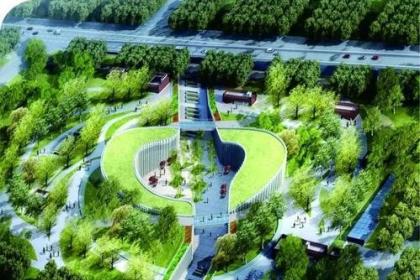 西安幸福林带地上景观对外开放