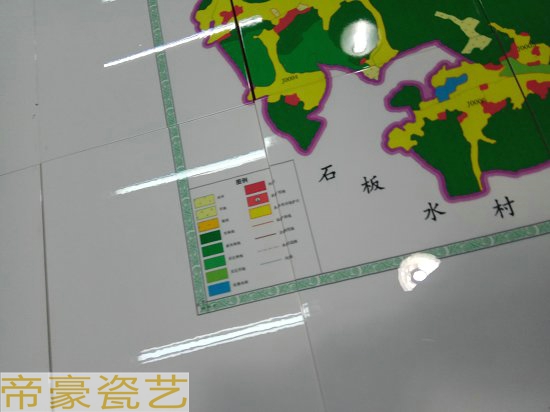 基本农田保护标示牌烧制高标准农田建设瓷砖标志牌厂家