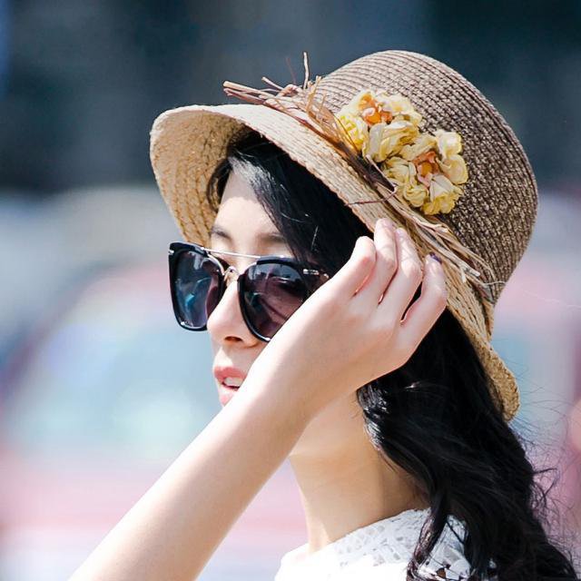 脸小的你,夏季需要这样的太阳帽来提高颜值