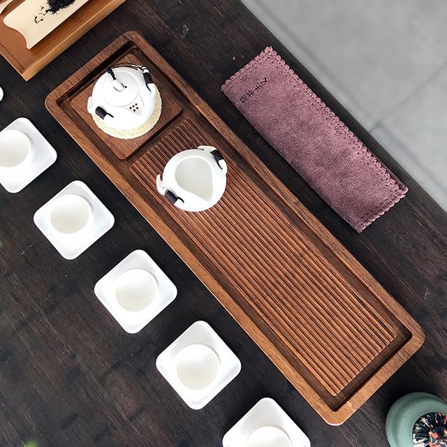茶盘也要精致化,喝茶就是一种艺术