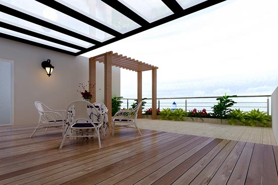 实用美观两兼顾 改造顶层楼梯间