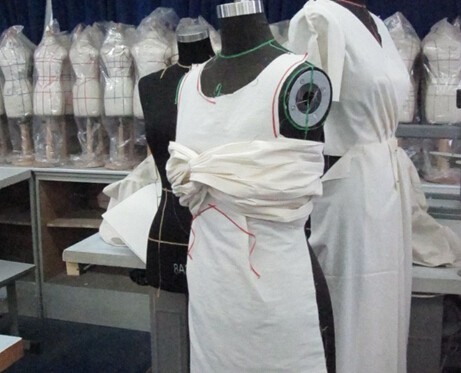 服装圆装袖的结构设计与构成