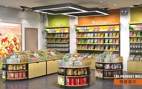 重庆进口食品店货架，健康绿色又环保