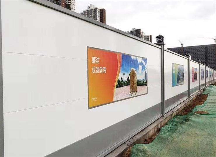 广州工地围墙广告制作流程，满足客户的不同需求