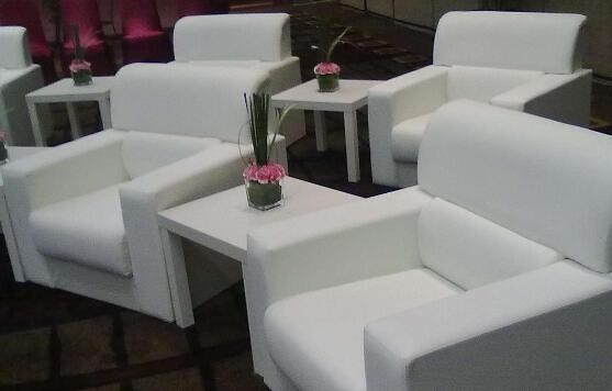 青島出租展會白色沙發，客戶至上、優質服務