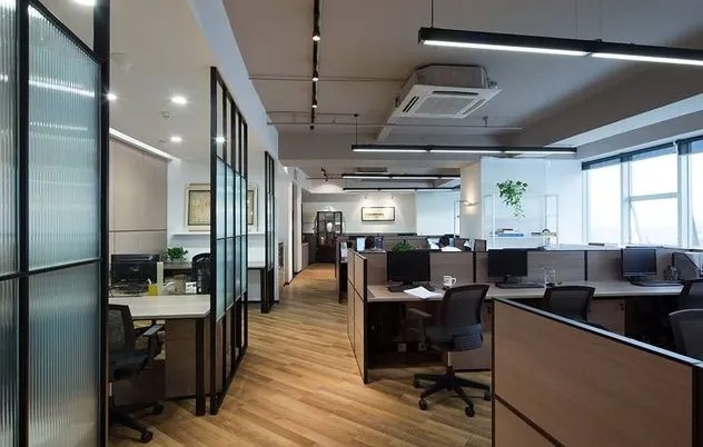 天津辦公樓空間設計，使用高品質做工和綠色環保材料