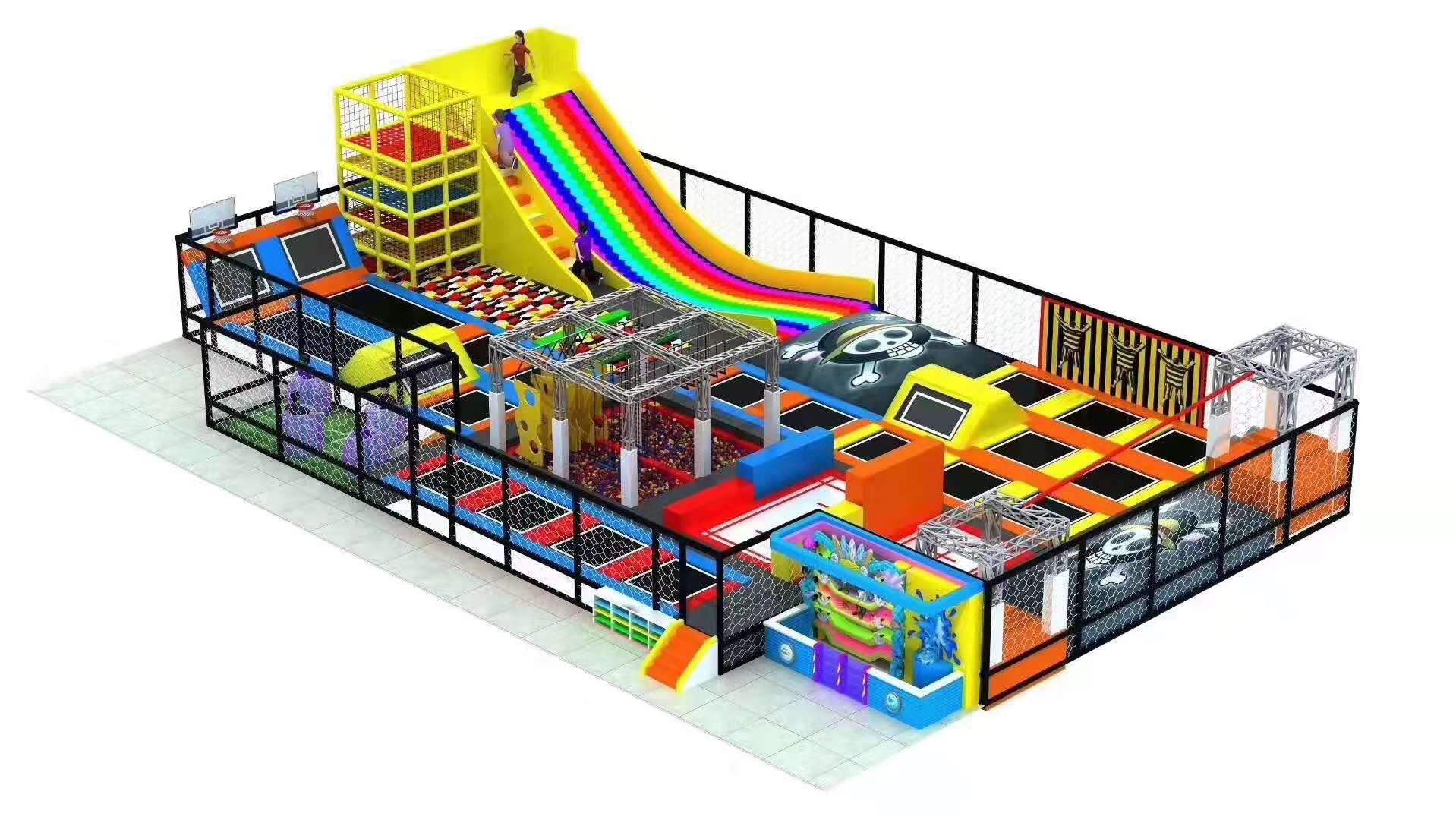 全国专业生产室内儿童乐园设备淘气堡厂家