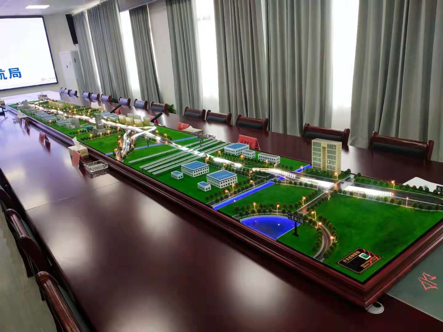 如皋高架桥快速通道道路沙盘模型制作公司