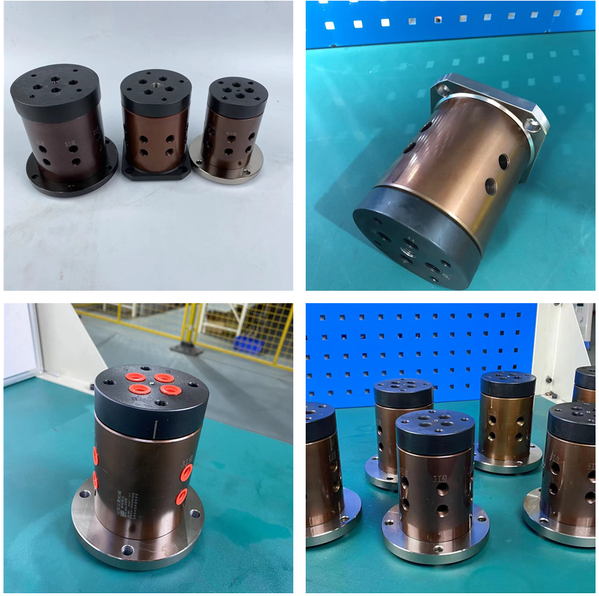 钻攻丝机回转分流阀转盘旋转接头分流器江晟机械