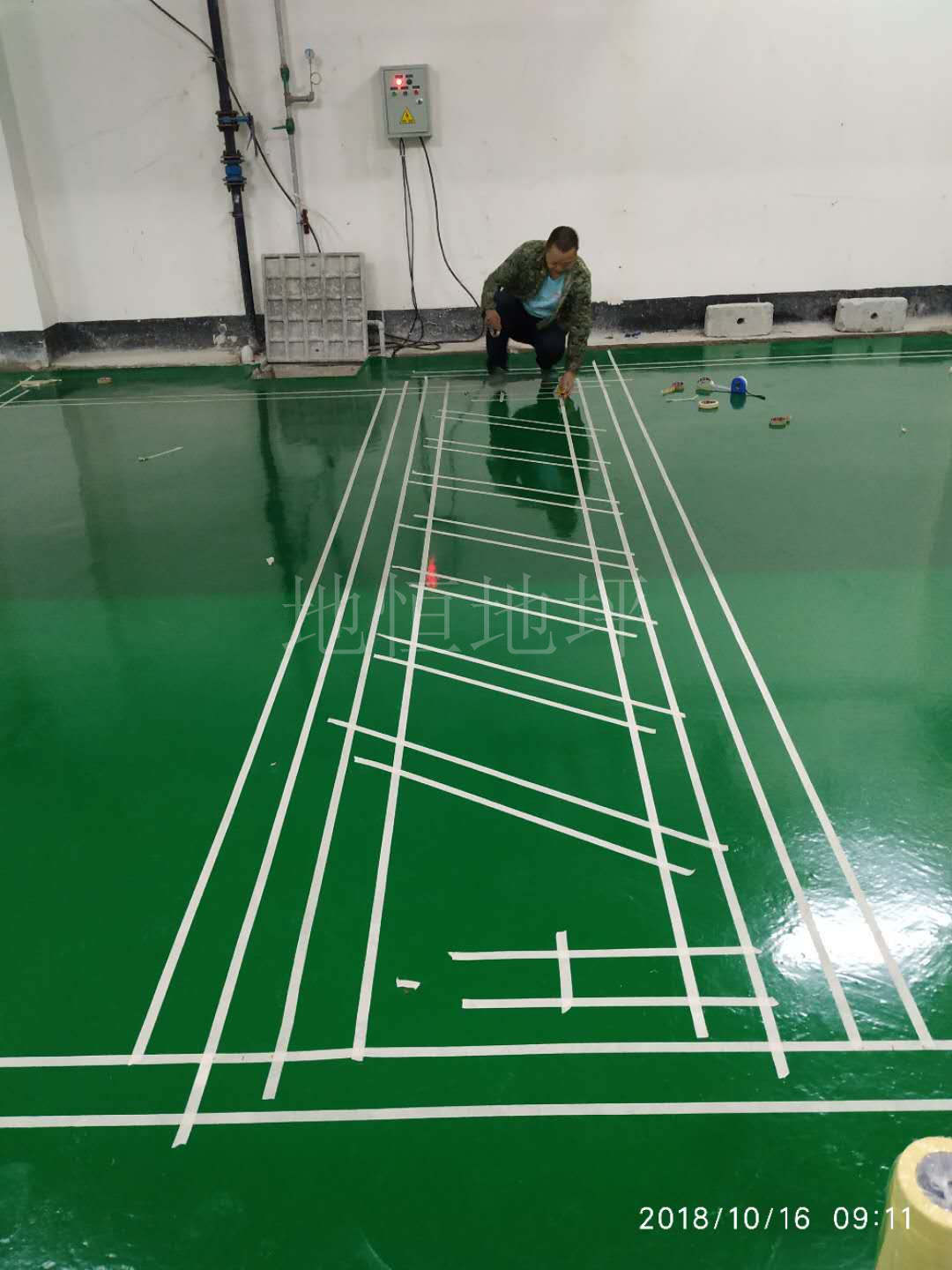 72_新津县车位地坪漆涂装划线一体化_百业网