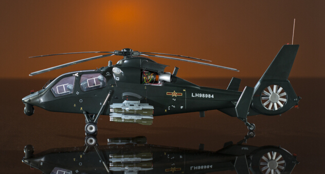 1，30武装直19直升机模型，湛江飞机模型工艺品