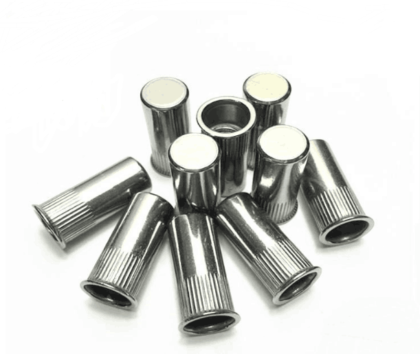 304不锈钢小头竖纹拉铆螺母,小沉头竖纹铆螺母,拉帽盲孔防水