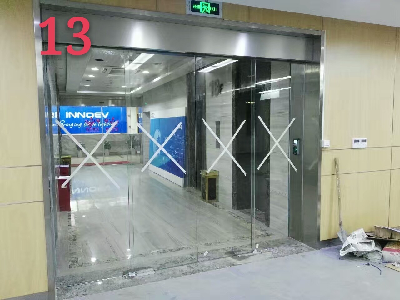 南京維修感應門，自動玻璃門維修，價格合理