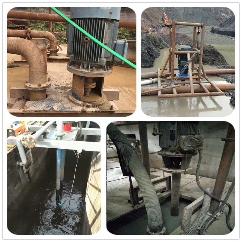 矿用防爆型液下渣浆泵抽砂泵自带搅拌高铬材质