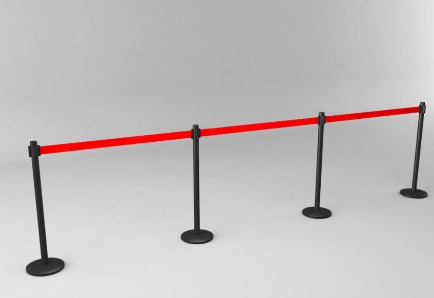 开业庆典礼宾栏出租,户外一米线,铁马等物料租赁_壹佰业