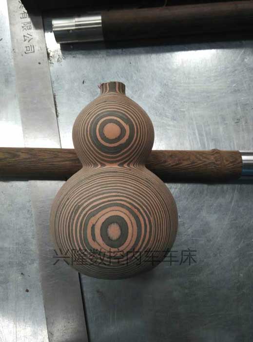 江苏扬州兴隆数控实木葫芦外车车床木葫芦外形加工