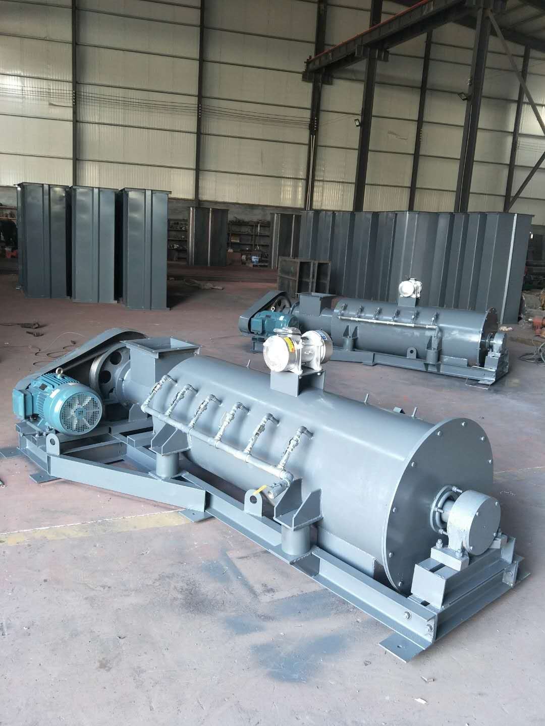 76_dsz型单轴粉尘加湿搅拌机,sj型双轴粉尘加湿搅拌机_泊头市千瑞机械