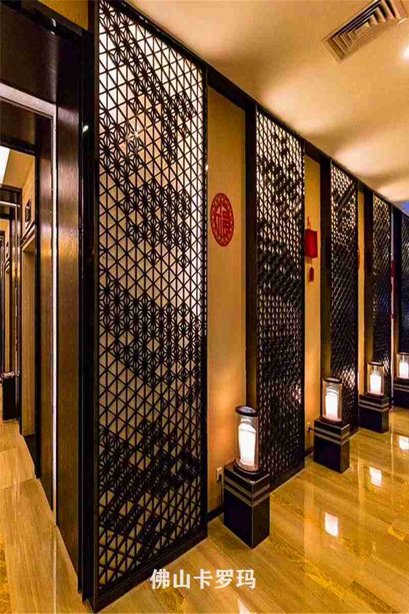 铜艺屏风2021年款式尽显现代美