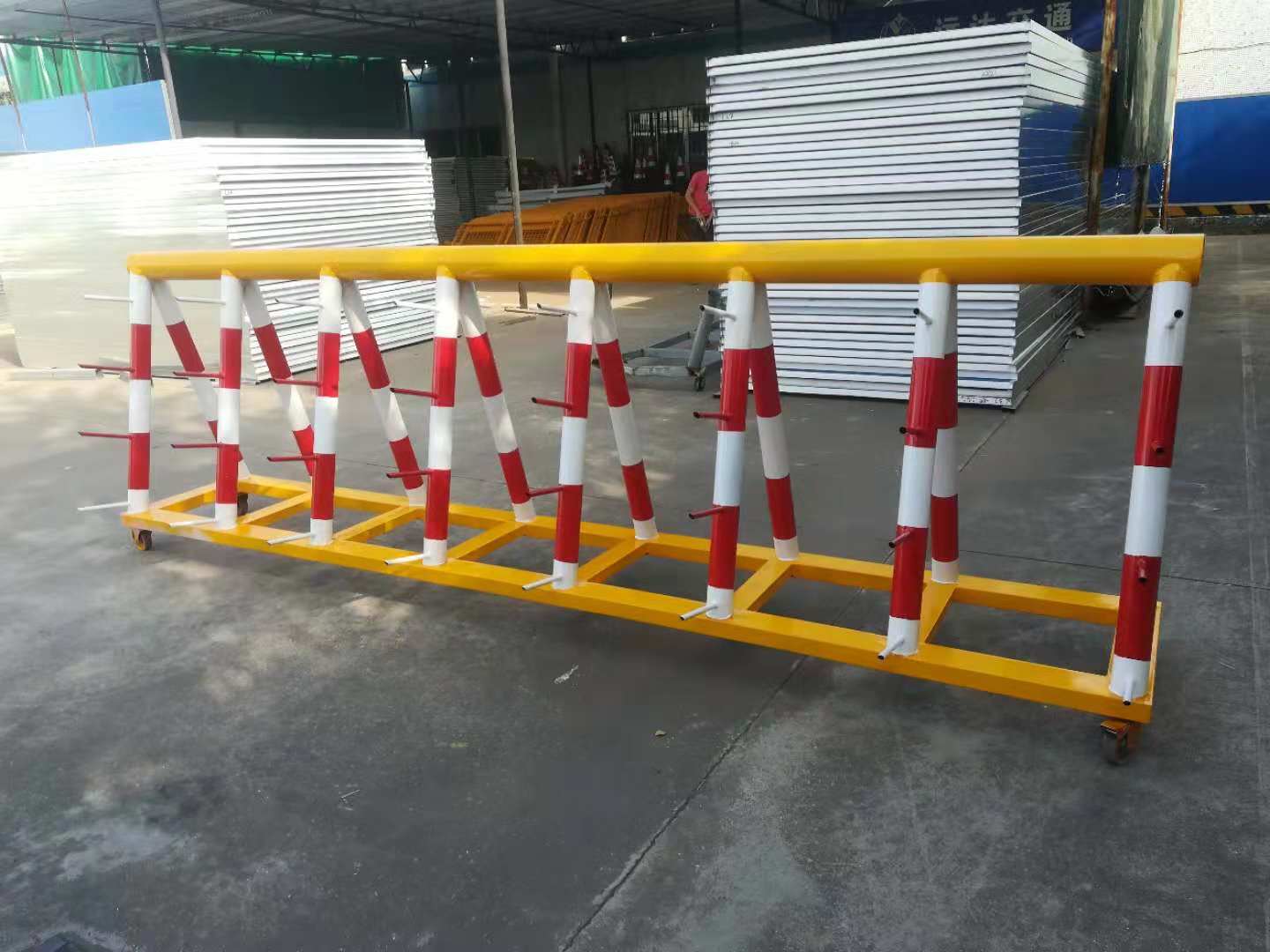 广东厂家供应移动防撞拒马护栏,学校挡车防护栏