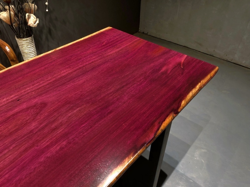 紫罗兰实木大板半方