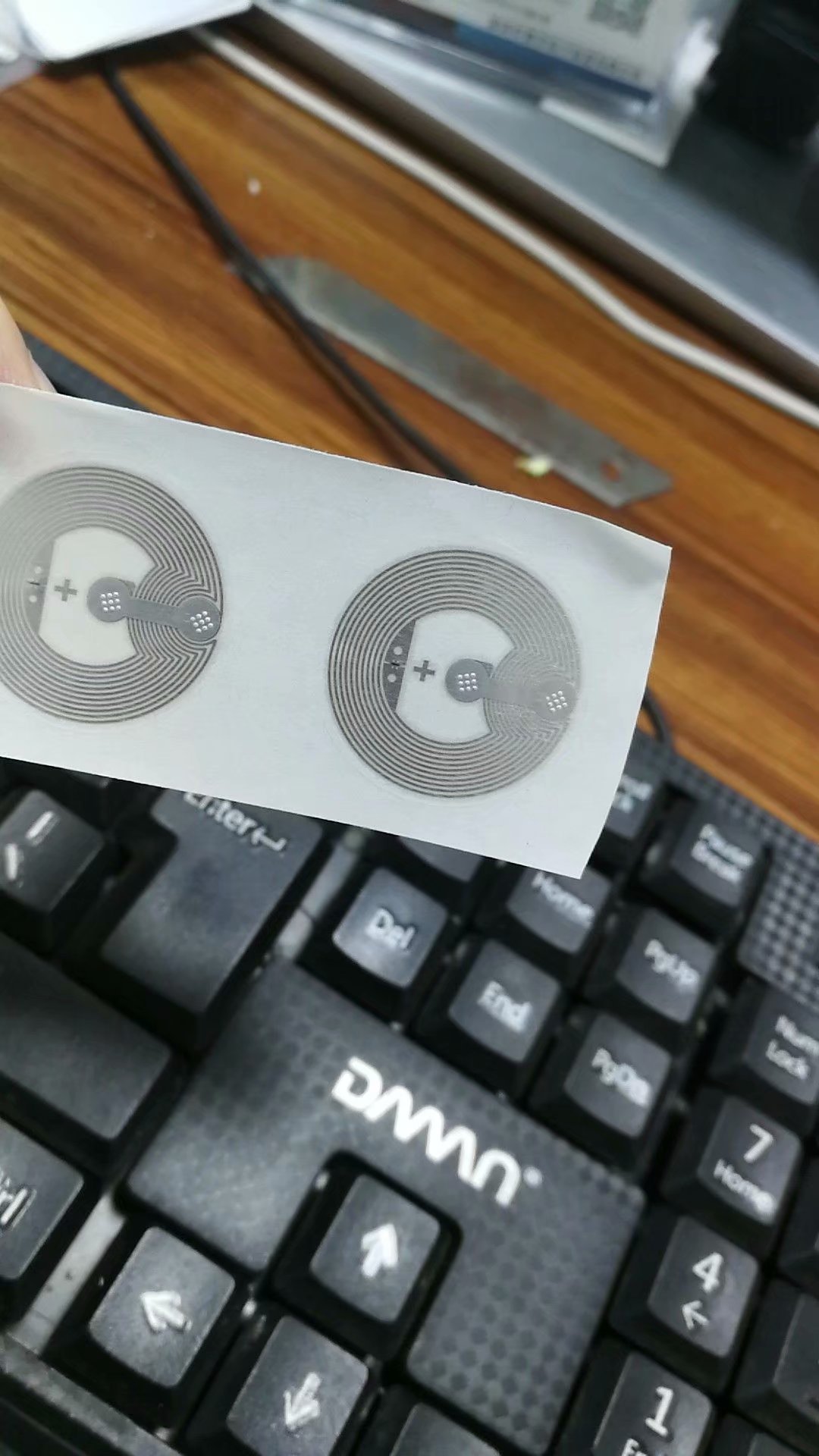 个性化定制图书馆hf无源射频复旦f08高频rfid标签