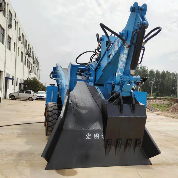 矿用最小扒渣机,1.3米小型耙渣机,全封闭液压扒渣机