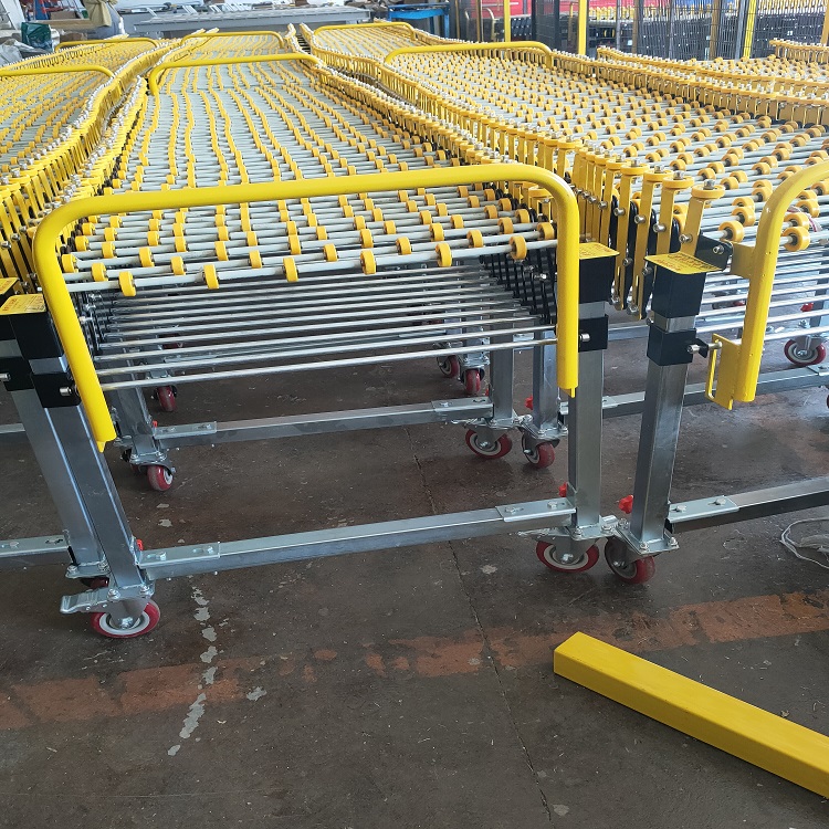 卸货滑轮福来轮伸缩输送机无动力卸货神器卸货输送机