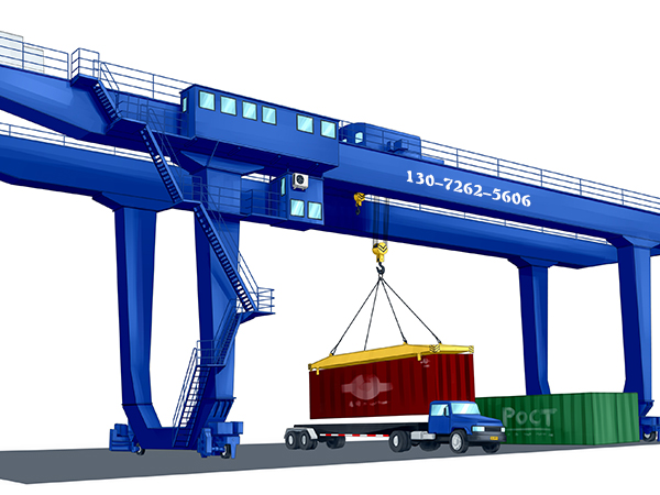 安徽马鞍山龙门吊厂家轨道式集装箱门机现货