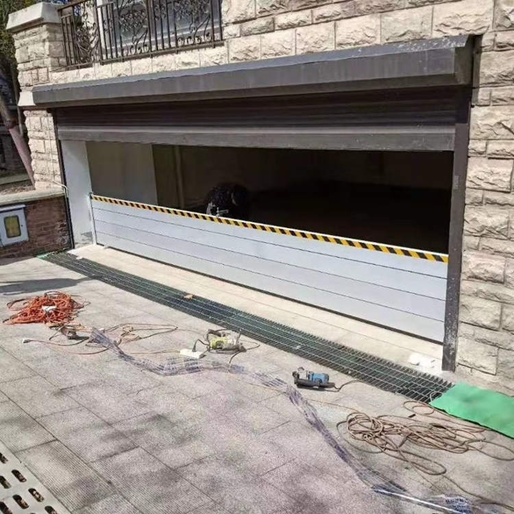 重庆铝合金防汛挡水板优惠批发地下室车库阻水门货源