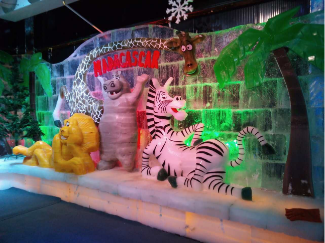 国内首创大型冰雕展制作出售方案精品七彩冰雕雕刻