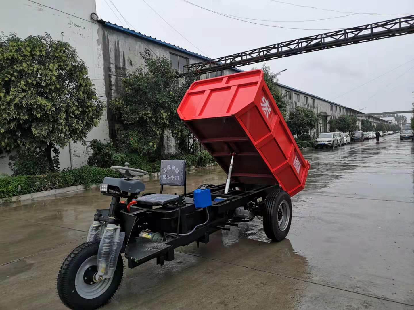 礦用5噸電動三輪車三輪車生產廠家工程電動三輪車