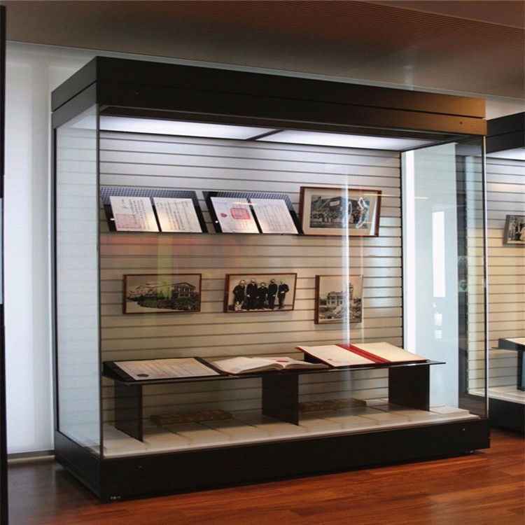 博物館獨立櫃-博物館玻璃獨立展櫃-惠州隆城展示