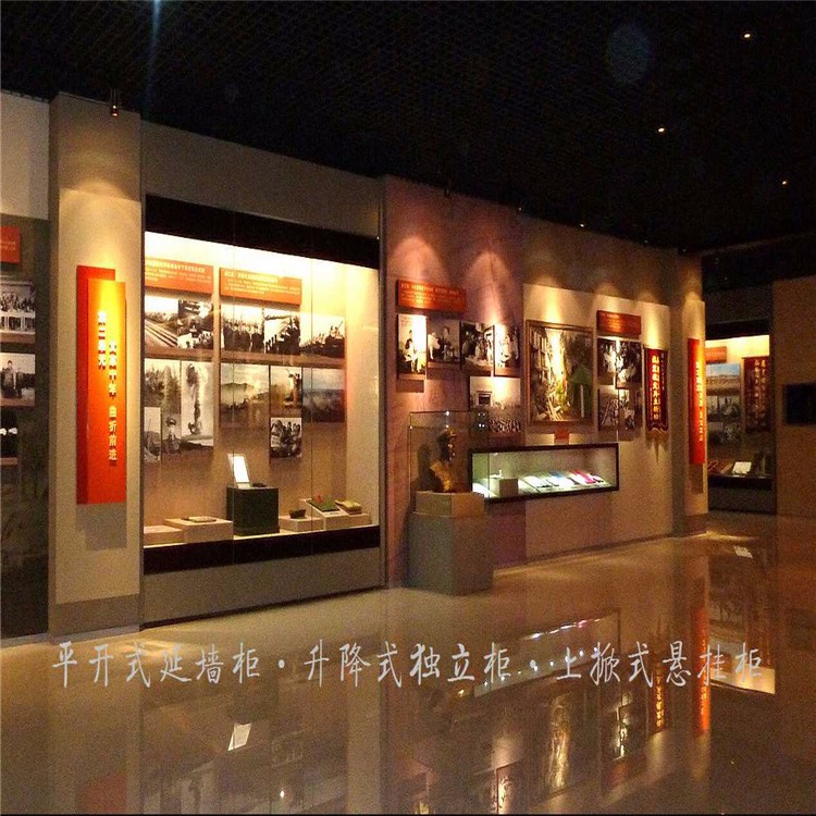 惠州博物館沿牆櫃定制-視覺與藝術的碰撞