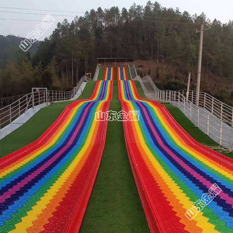 77_景区必备七彩滑道,变现能力强,彩虹滑道欢迎咨询_山东金耀万帼游乐