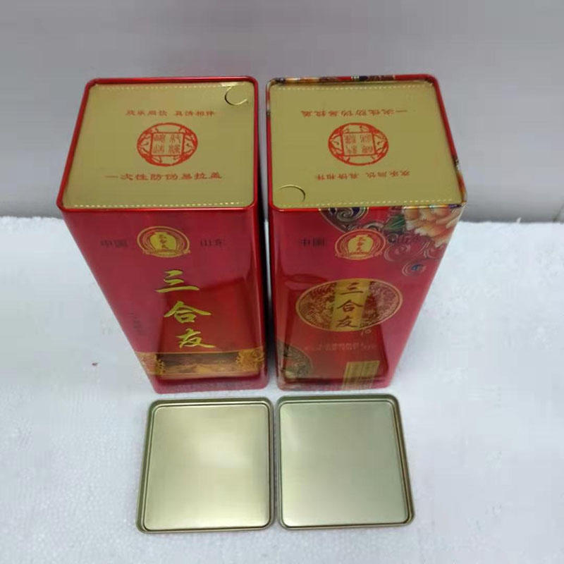 白酒铁盒包装,厂家马口铁酒盒外包装厂家订做