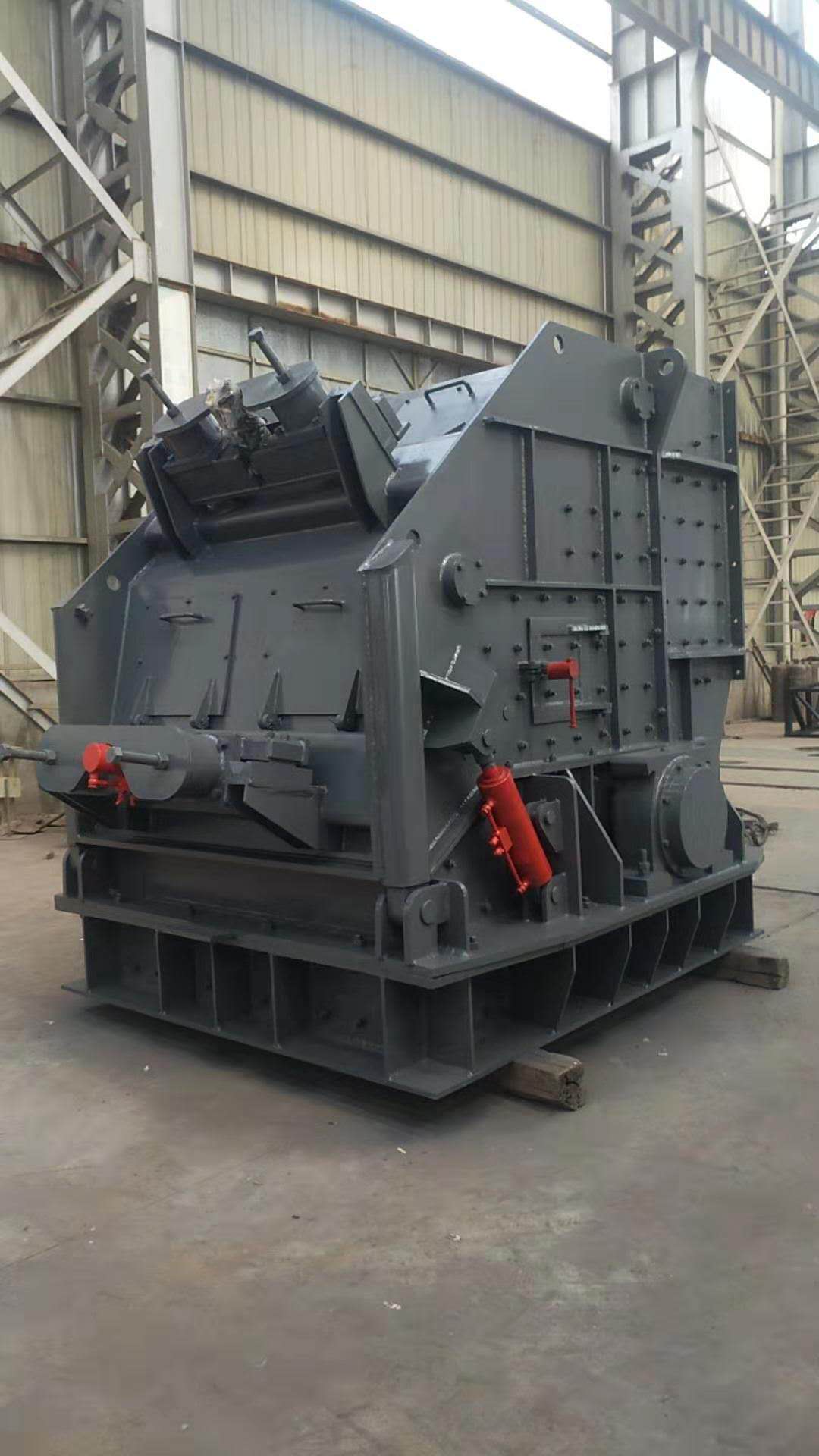 多功能建筑垃圾石子大口反击式破碎机,反击制砂机设备