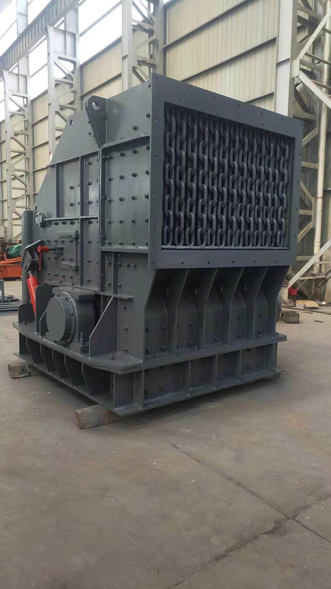 多功能建筑垃圾大口反击式破碎机,粗细可调制砂机