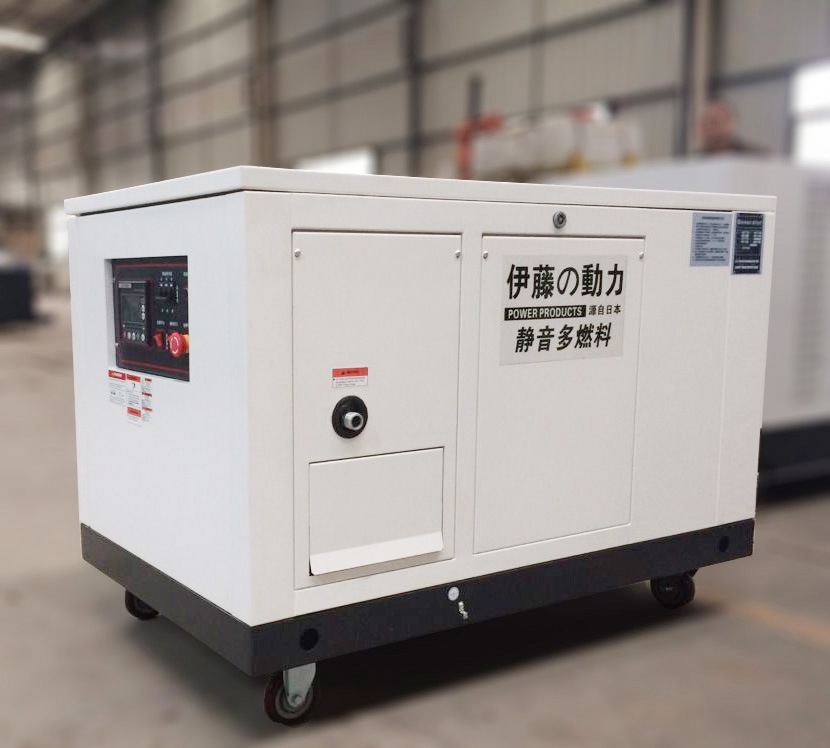 伊藤电启动15kw汽油发电机