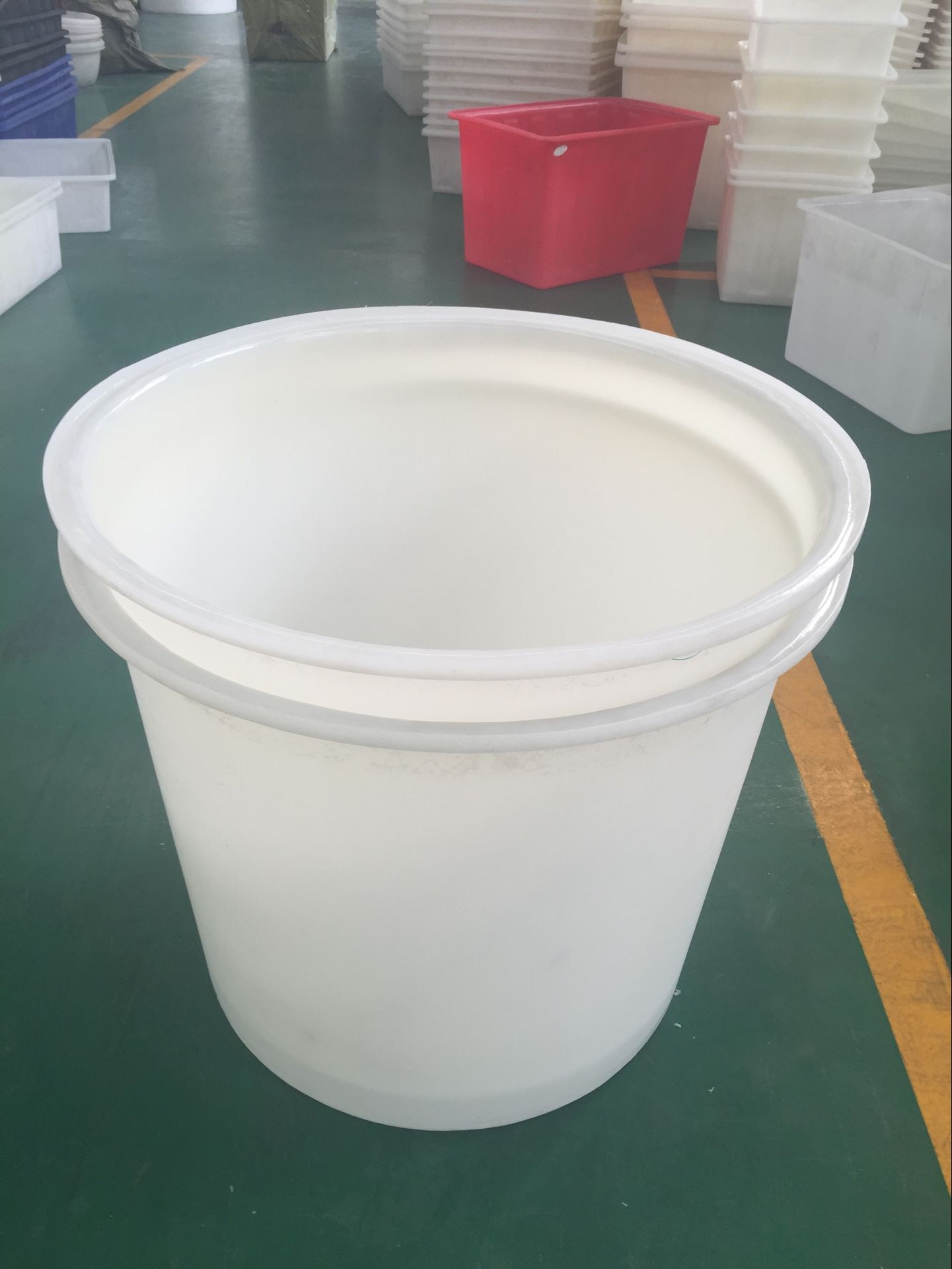 70l塑料桶食品级牛筋料桶蓄水桶储水桶圆盆加厚水桶收纳桶大圆