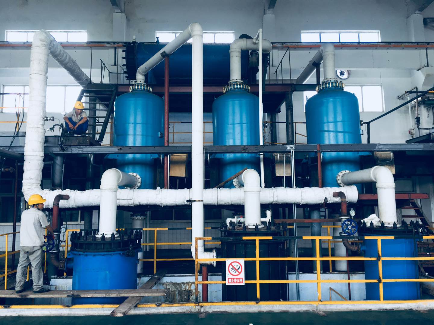 邯郸废水蒸发浓缩设备废酸浓缩设备三效石墨蒸发设备