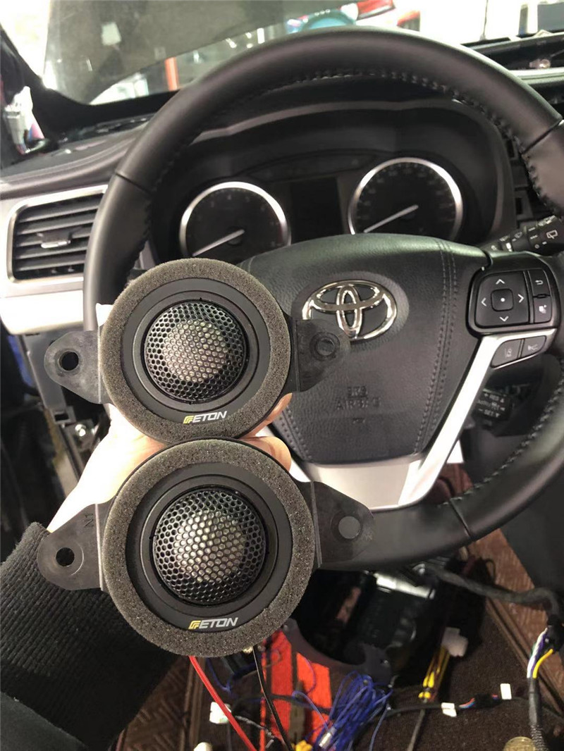 旅行音乐随时享受武汉歌德丰田汉兰达汽车音响改装