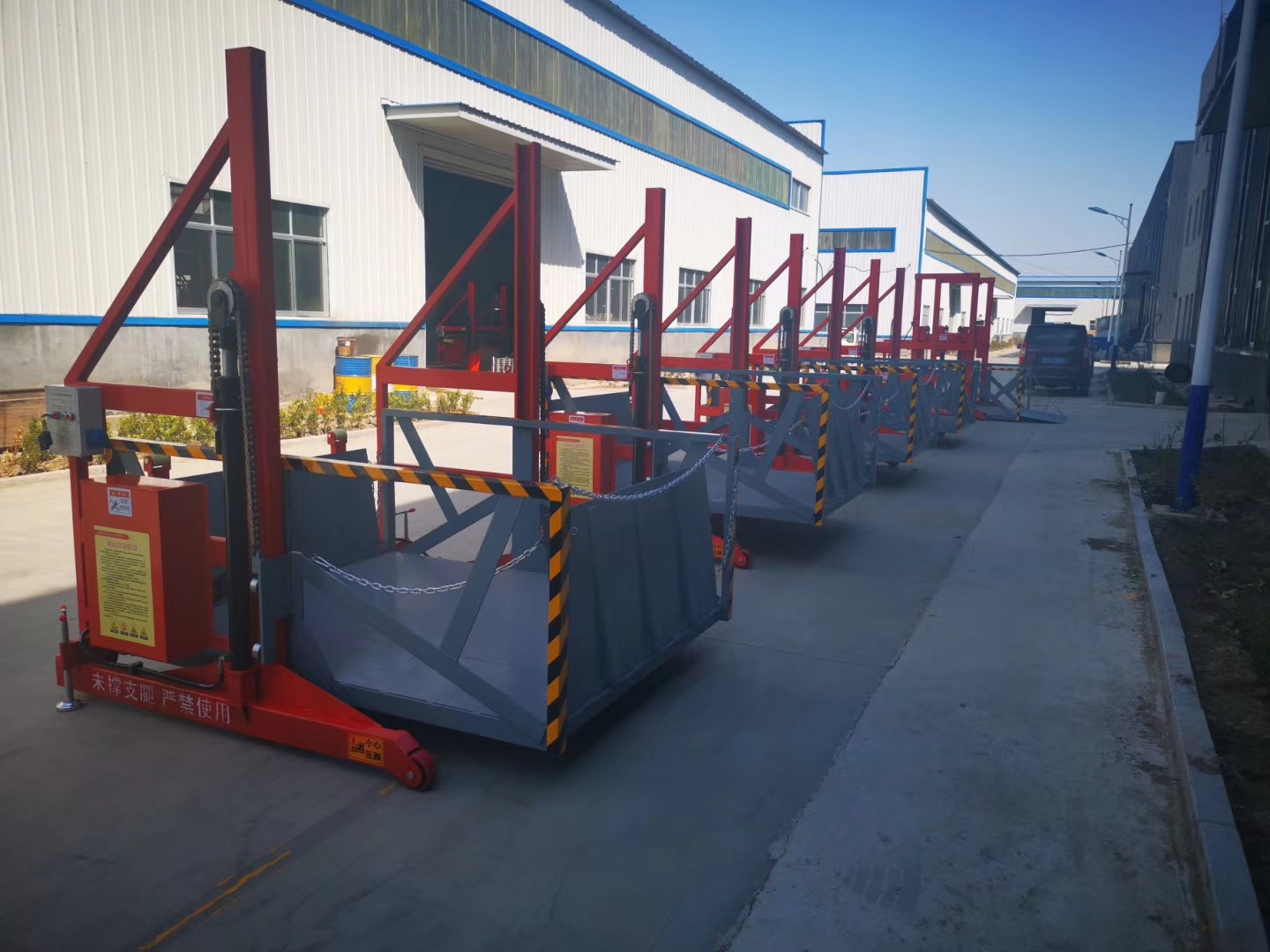 液压液压登车桥,集装箱卸货平台,物流集装箱卸货神器