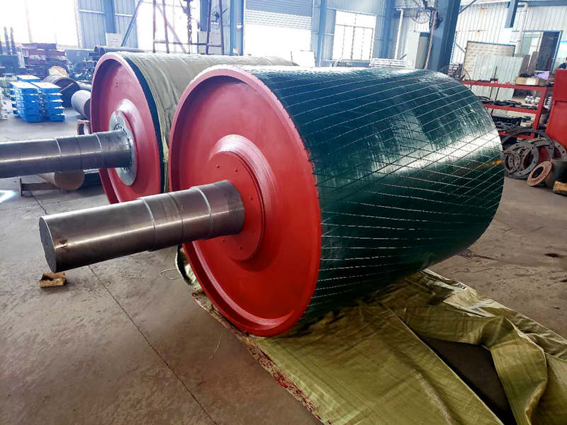 皮带机滚筒聚氨酯耐磨胶板包胶冷粘菱形胶板山东美奂