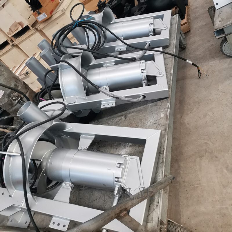 凯跃环保厂家浆料回流泵qjb-w4kw型不锈钢液下回流泵