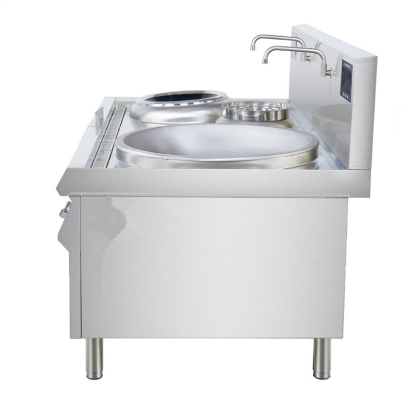 德茹伙房炒菜大电灶学校大型电炒锅工地大口径电炒锅