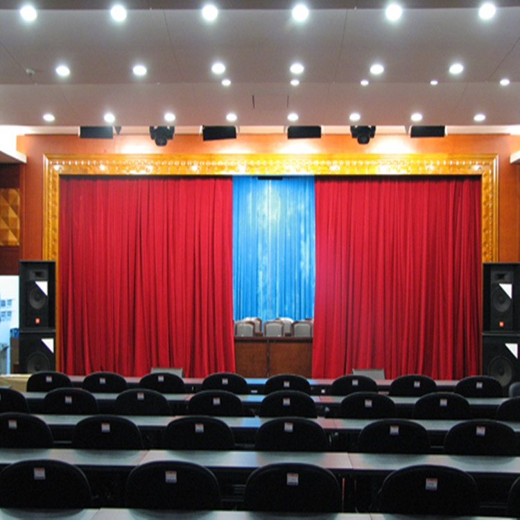 大兴区会议室电动幕布学校多功能厅舞台幕布厂家