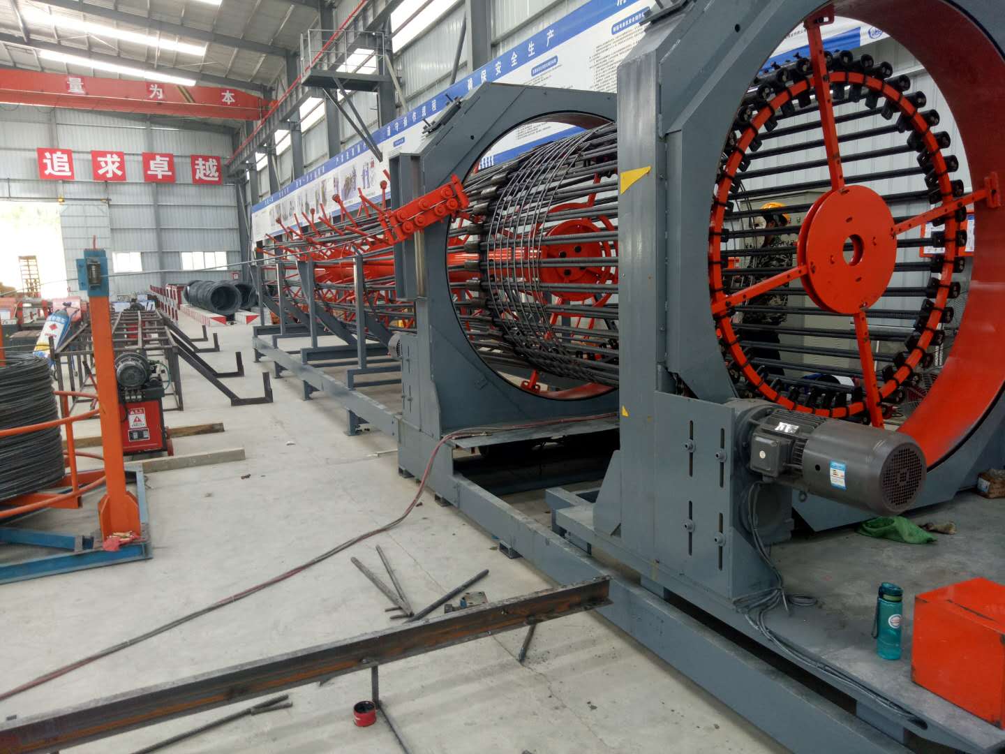 钢筋笼焊接成型机加工厂家,钢筋笼绕筋机,现货