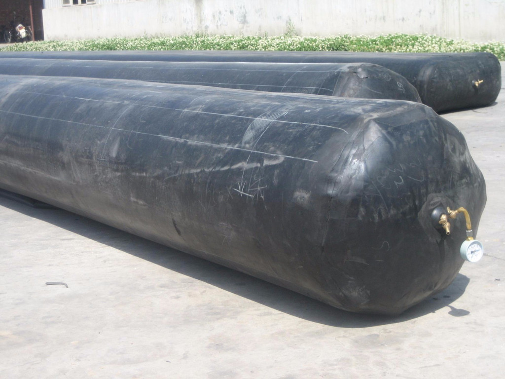 矩形橡胶充气芯模使用方法及操作过程